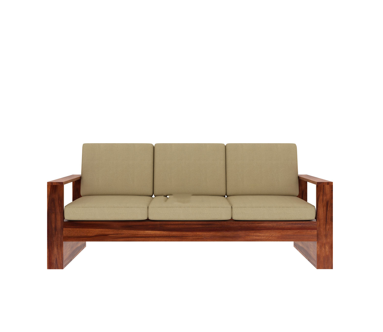 Leroy 5 Seater Wooden Sofa Set with Side Storage