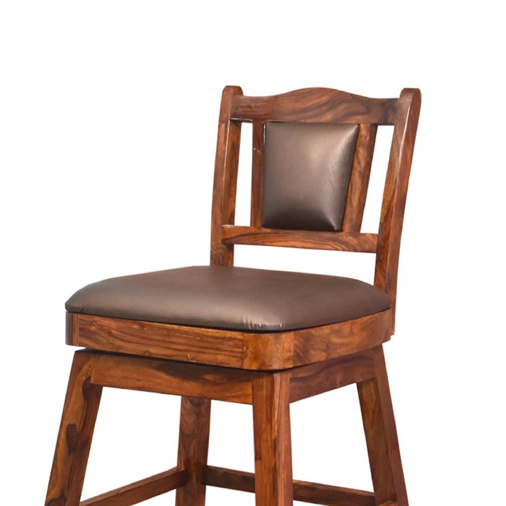 Aliyah Wooden Adelaide Bar Chair