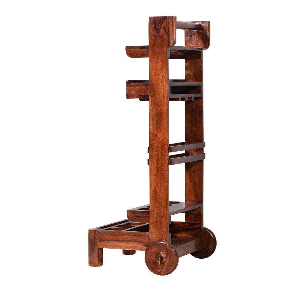 Luella Wood Maverick Bar Trolley