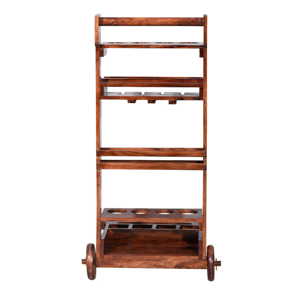 Luella Wood Maverick Bar Trolley