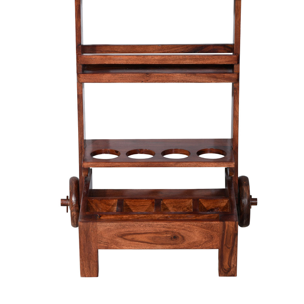Luella Wood Maverick Bar Trolley