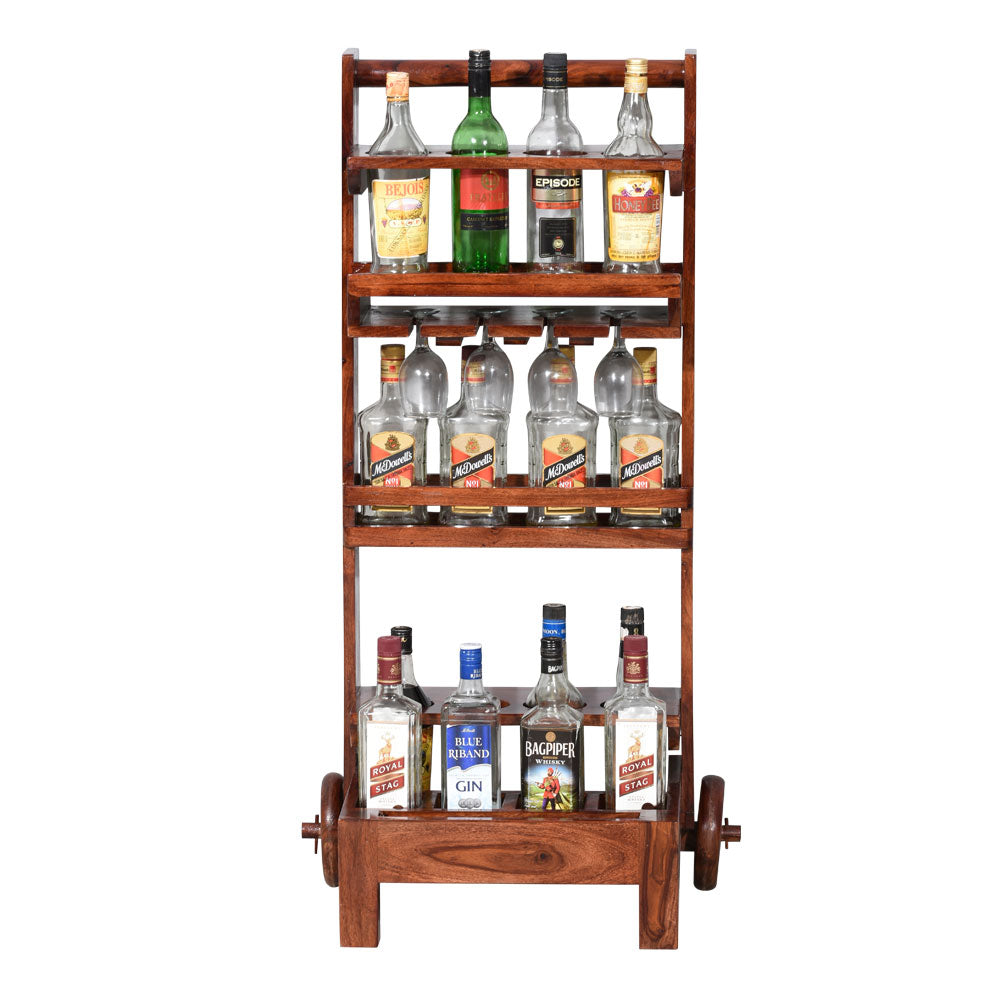 Luella Wood Maverick Bar Trolley