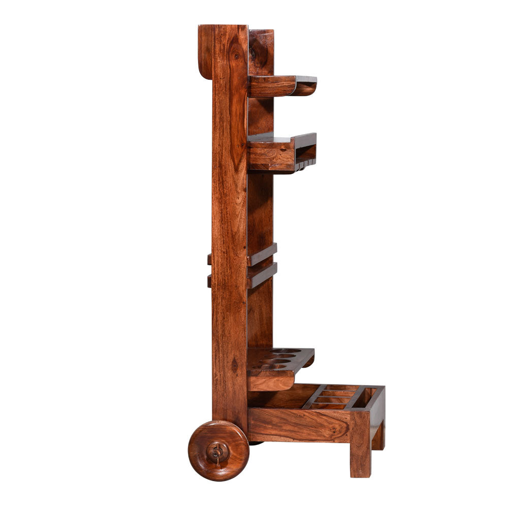Luella Wood Maverick Bar Trolley