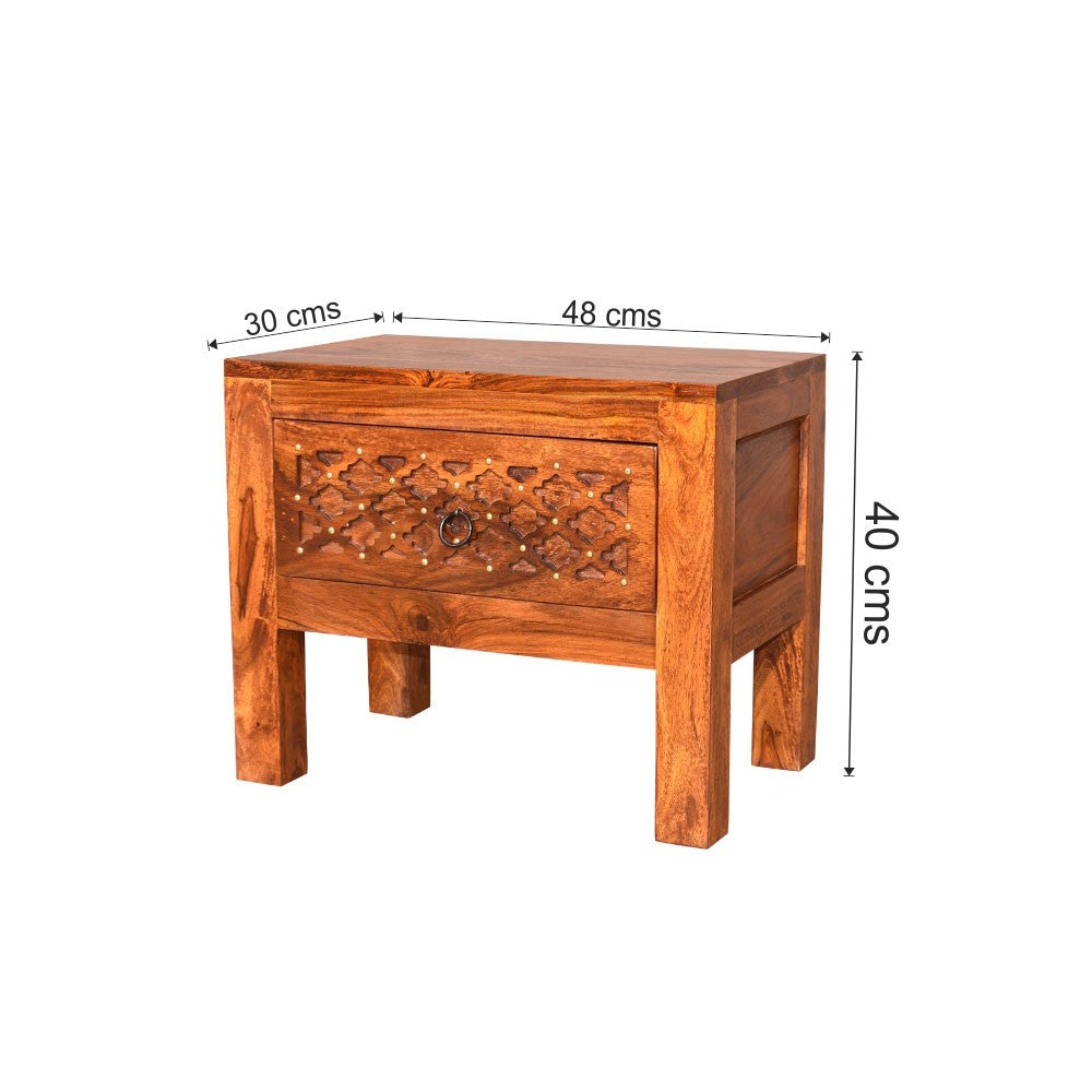 Aspyn Wooden Bedside Table