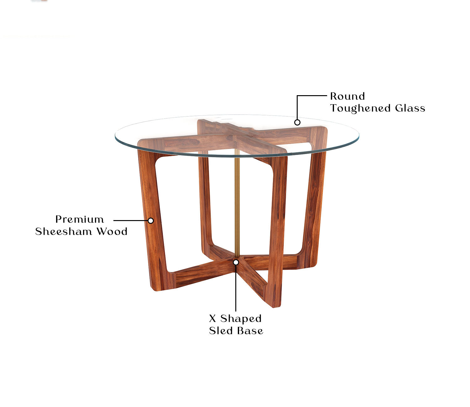 Buzz 4 Seater Dining Table