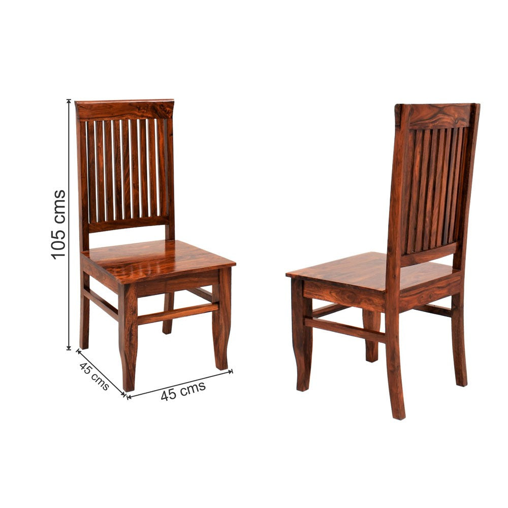 Raquel Wood Comfortable Dining / Study Chair / Home Office Chair