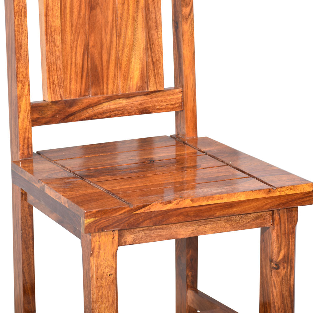 Ayra Back Solid Sheesham Wood Dining Chair