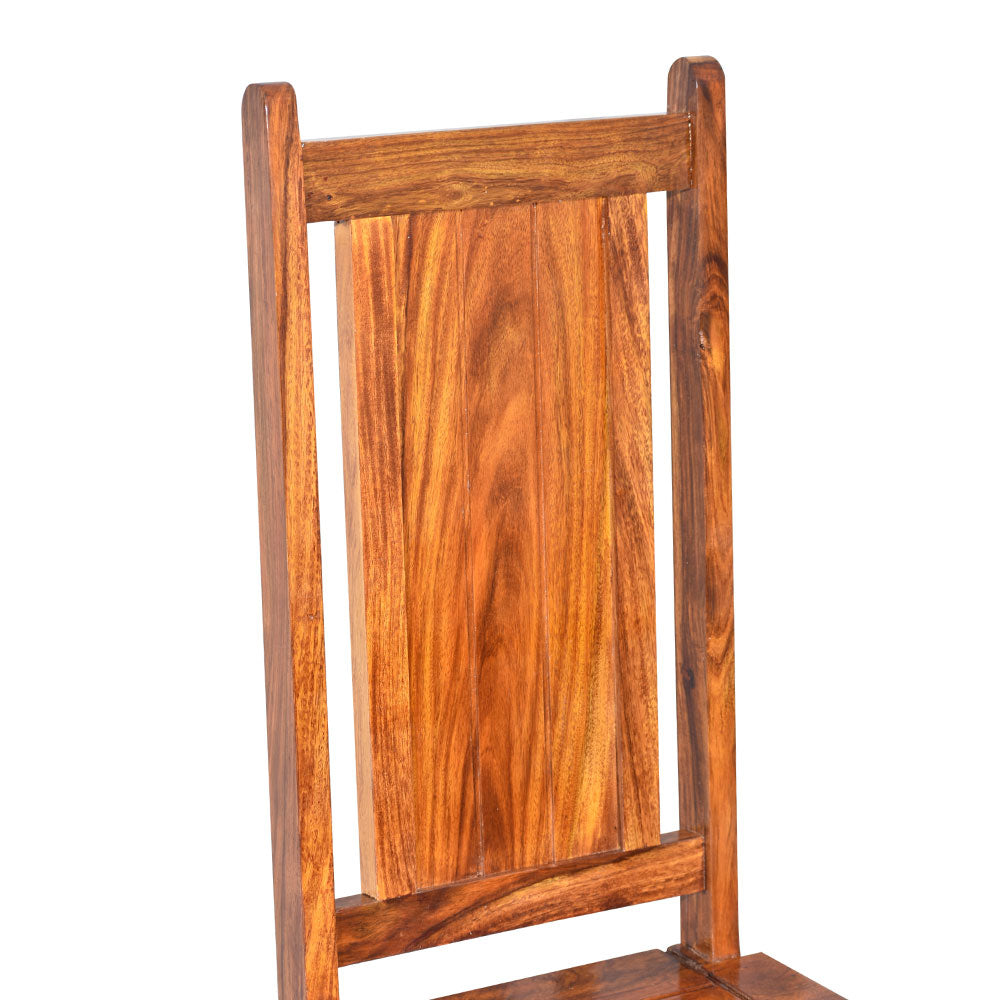 Ayra Back Solid Sheesham Wood Dining Chair