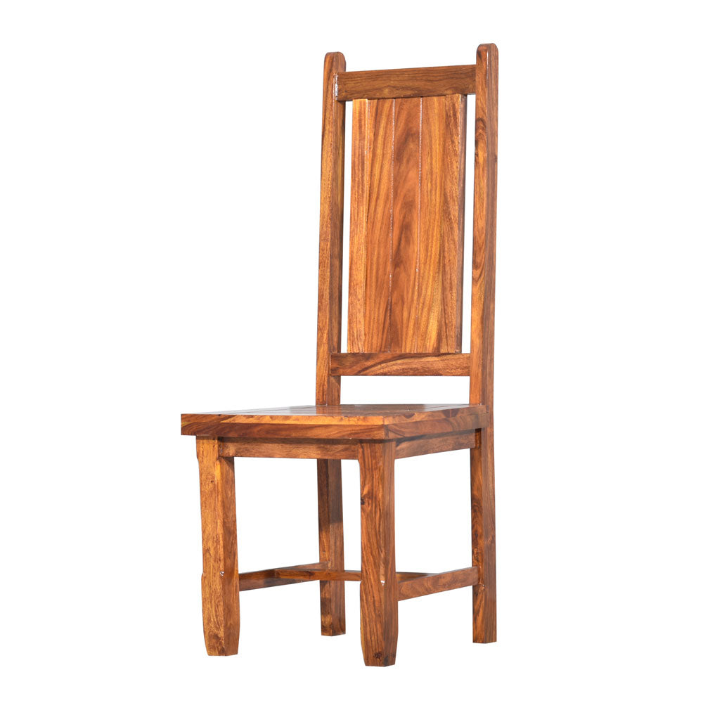 Ayra Back Solid Sheesham Wood Dining Chair