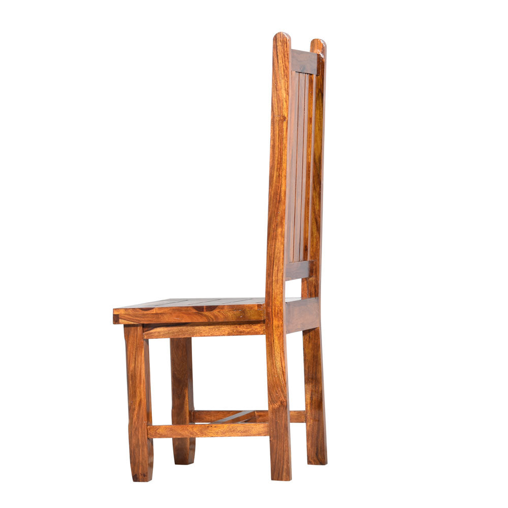 Ayra Back Solid Sheesham Wood Dining Chair
