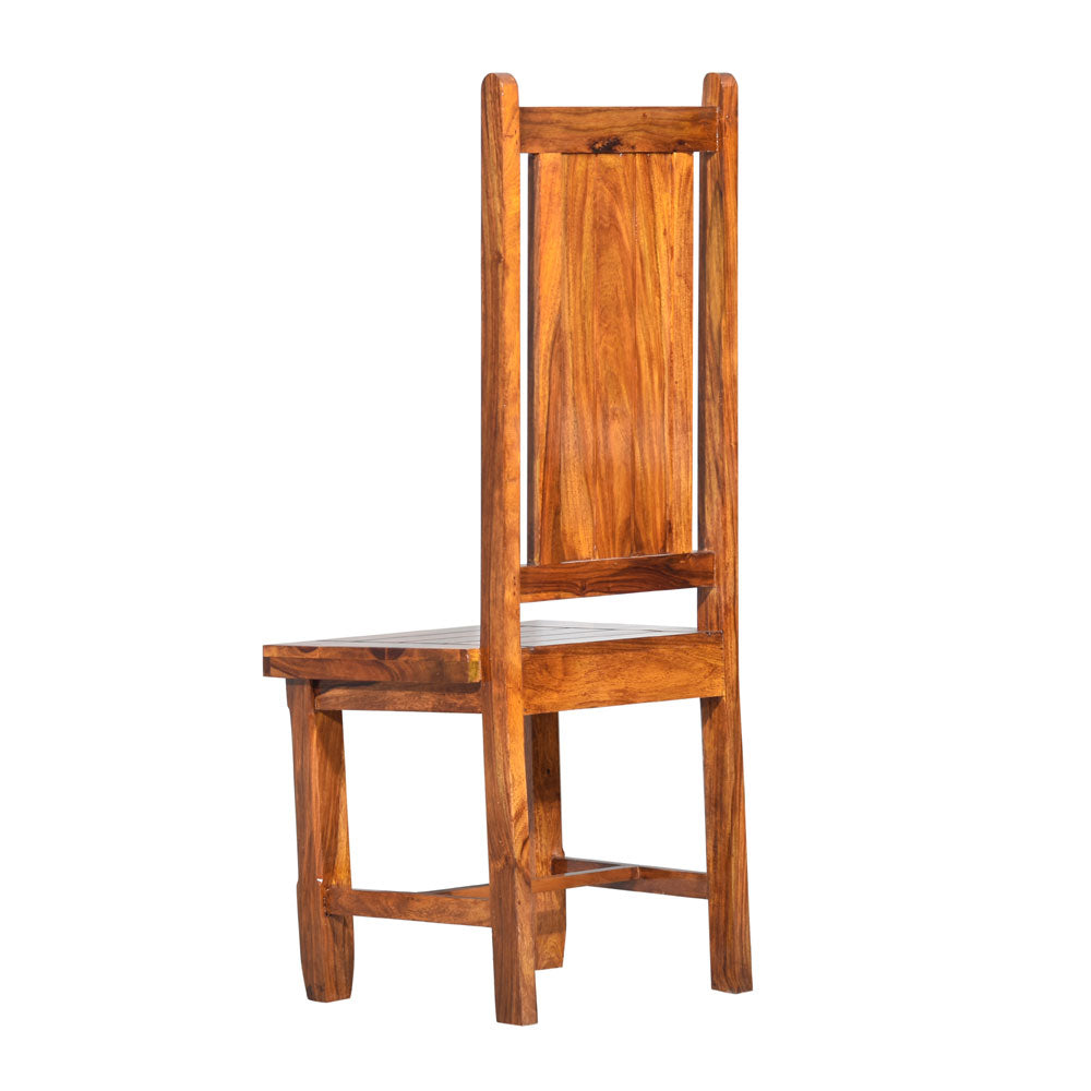Ayra Back Solid Sheesham Wood Dining Chair