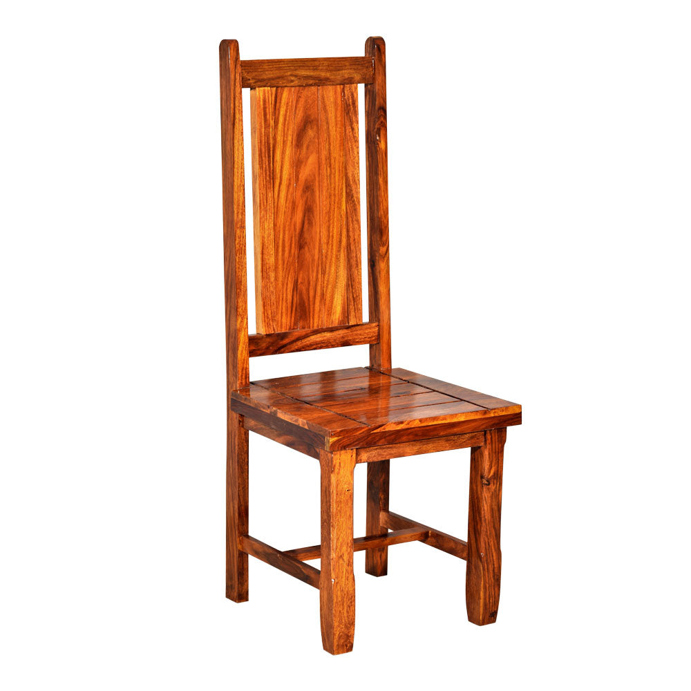 Ayra Back Solid Sheesham Wood Dining Chair