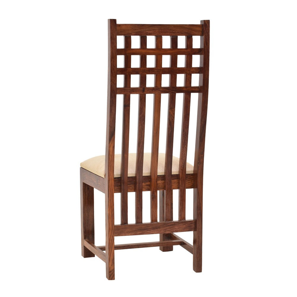 Seraphina Wooden 6 Seater Hi Chair Dining Set