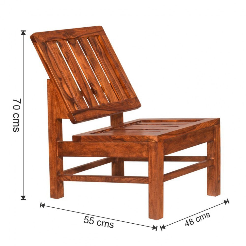 Lexi Sheesham Wooden Chairs For garden