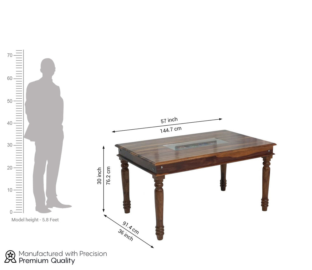 Amora-Tracy 6 Seater Dining Table set