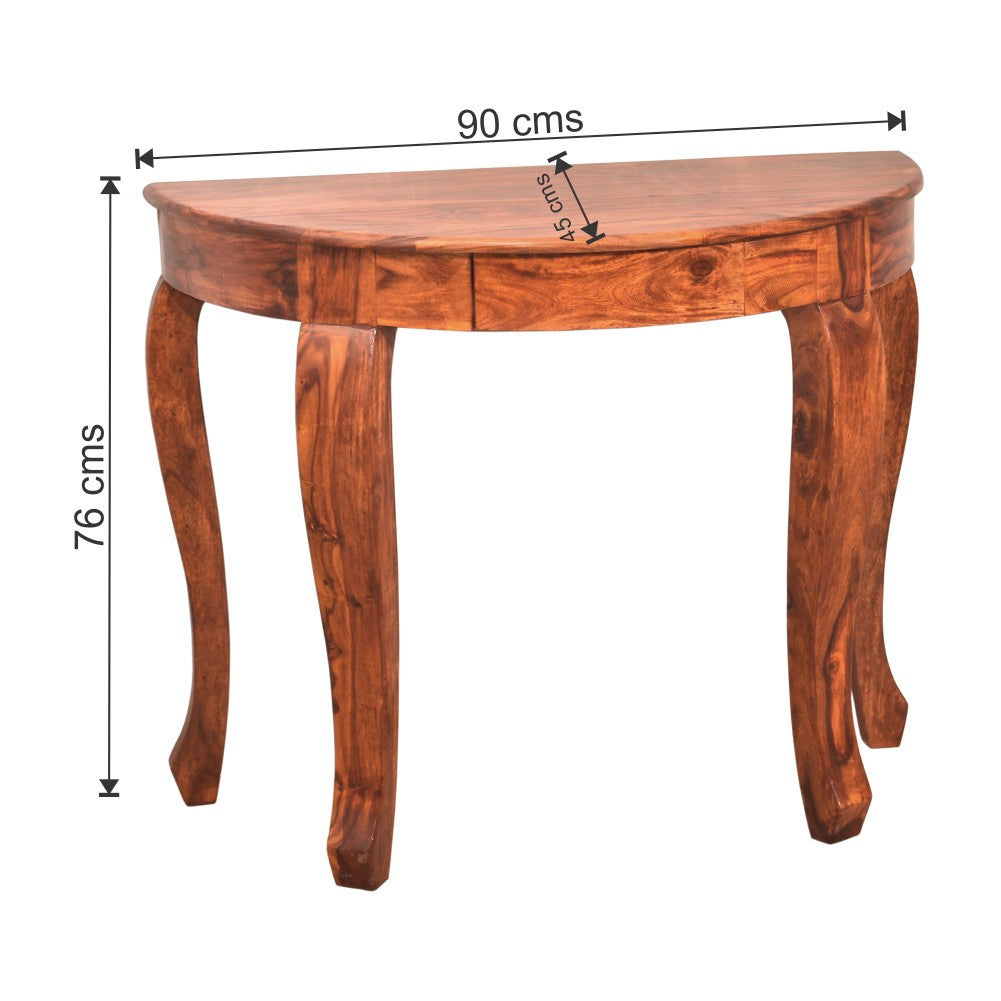 Alanna Round Console Table