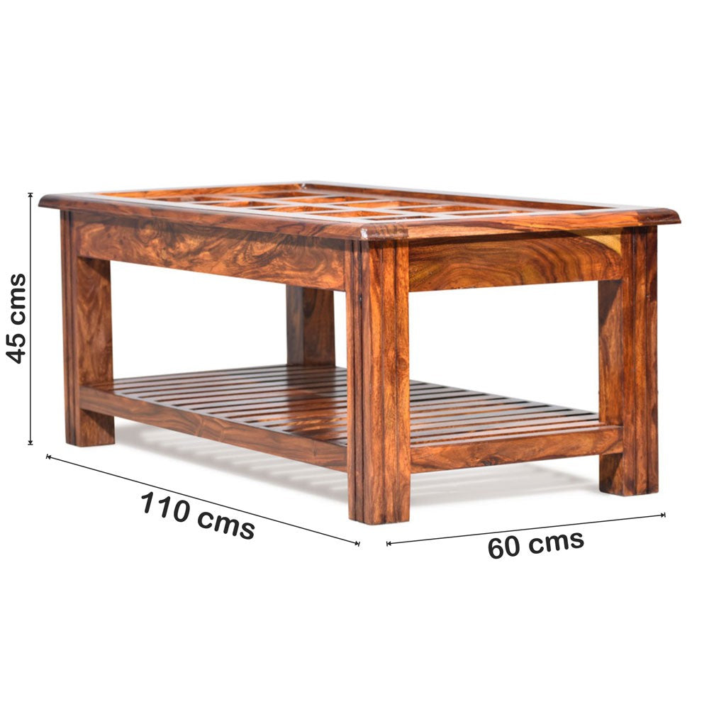 Alayah Brass Center Table
