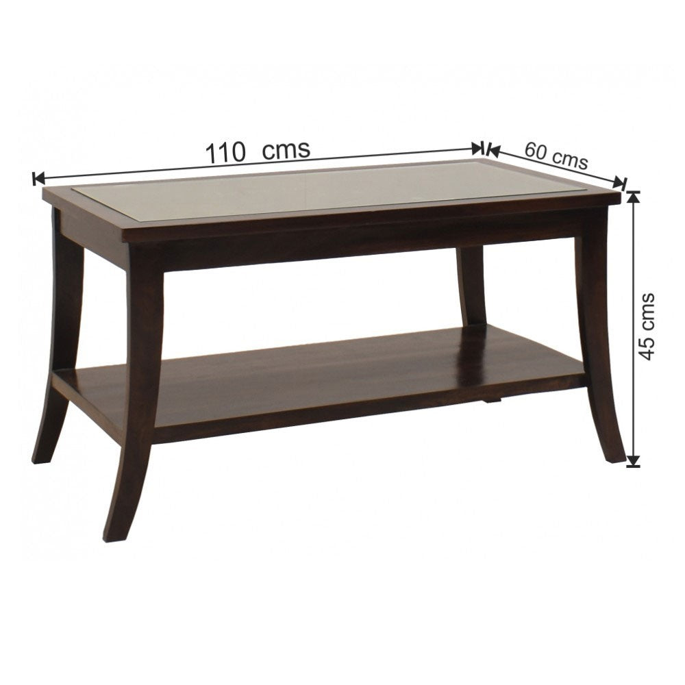 Michelle Glass Top Center Table