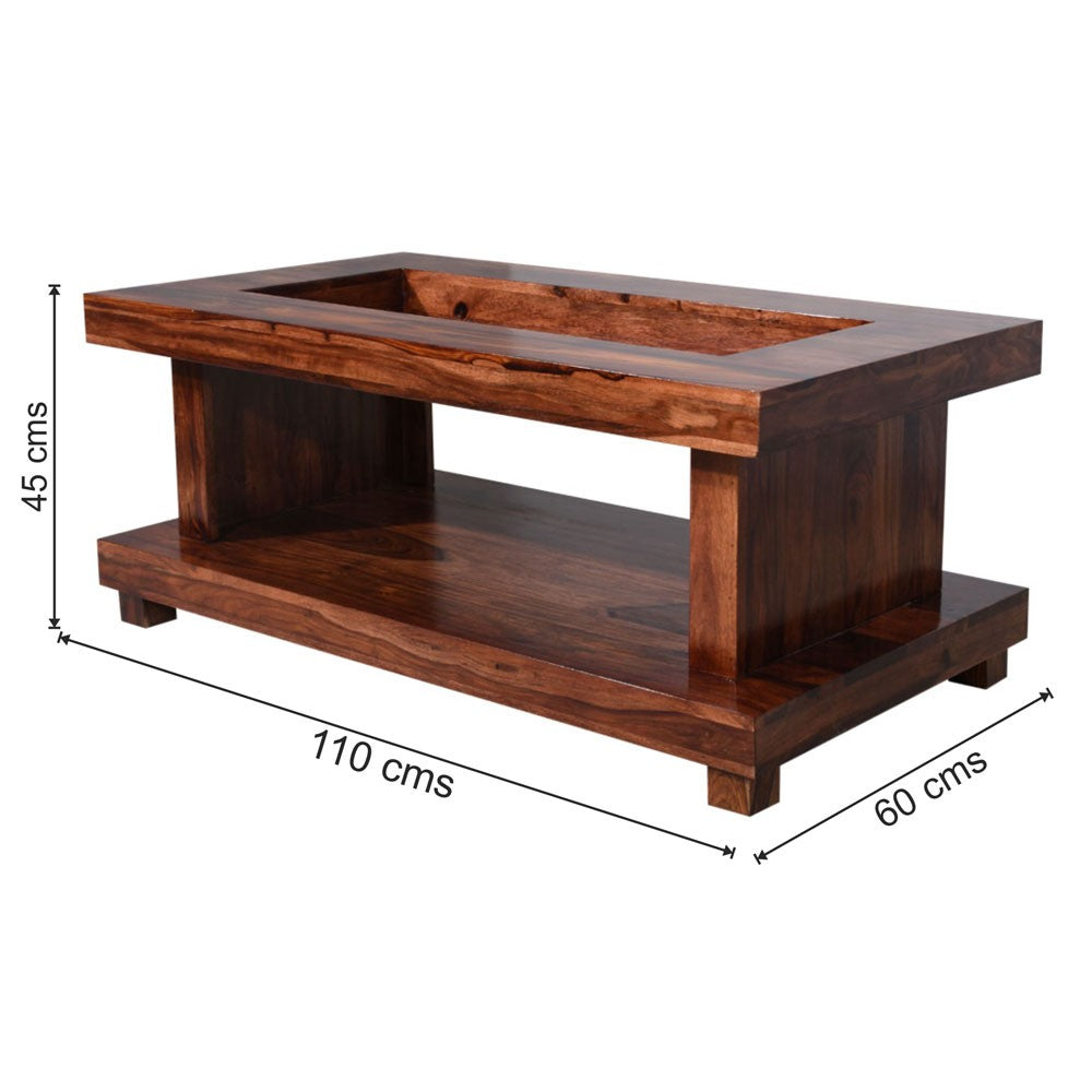 Frances Double Top Center Table