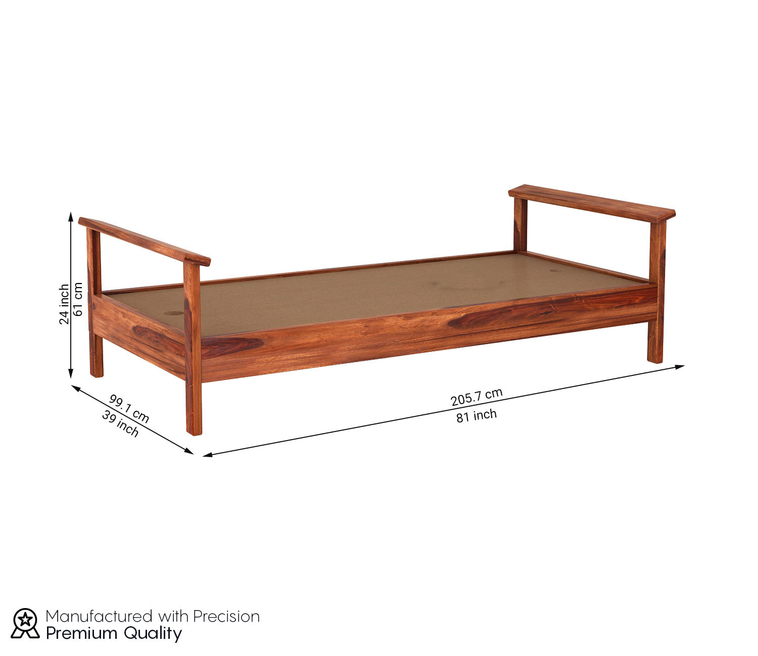 Rhett Divan with Mattress