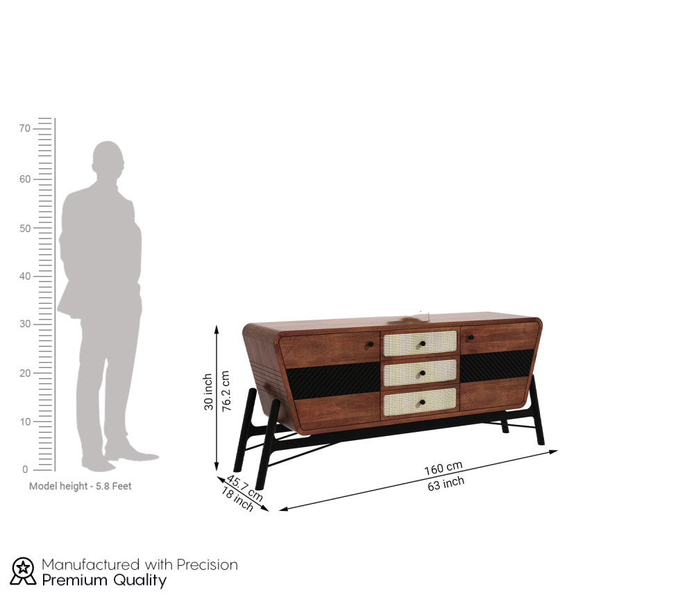 Gavin Sheesham Wood Cabinet and Sideboard