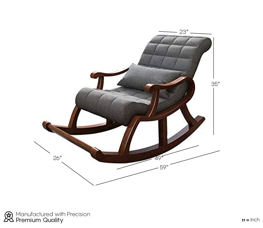 Jason Teak Rocking Chair with Cushion