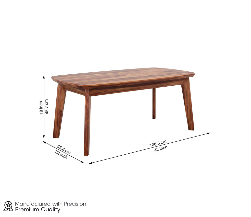 Adeline Sheesham Wood Coffee Table