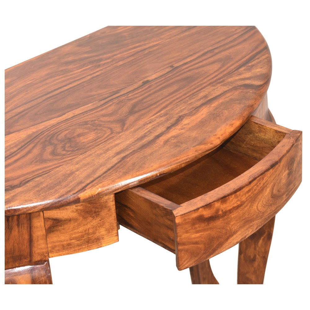 Alanna Round Console Table