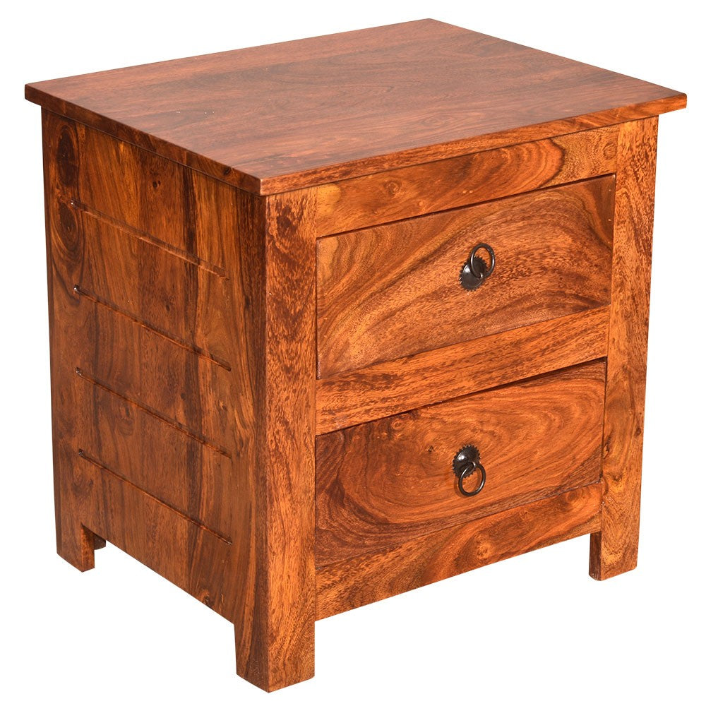 Belen Wooden Bedside Table