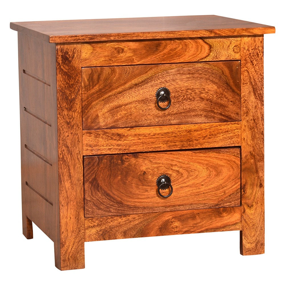 Belen Wooden Bedside Table