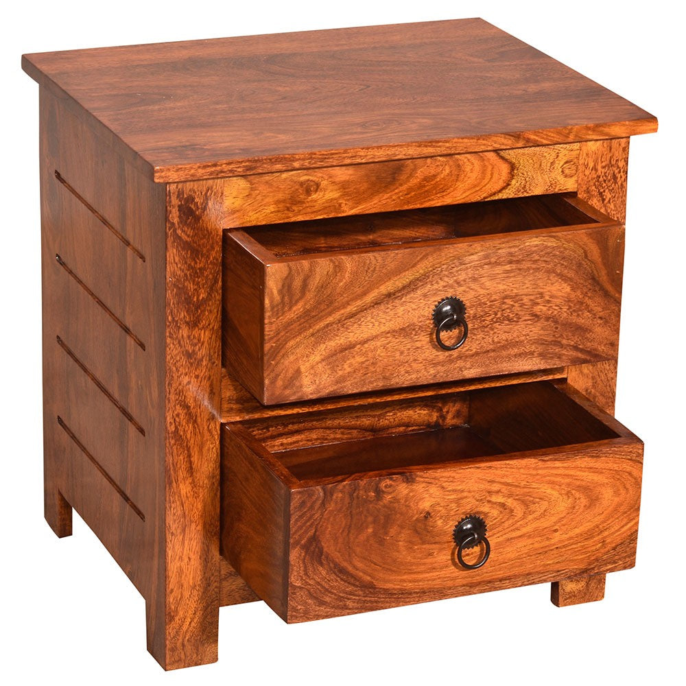Belen Wooden Bedside Table