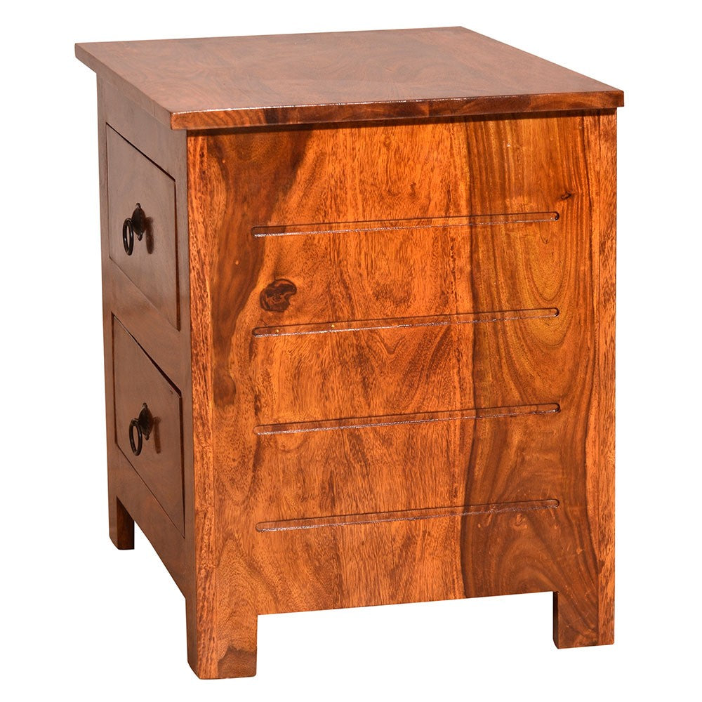 Belen Wooden Bedside Table