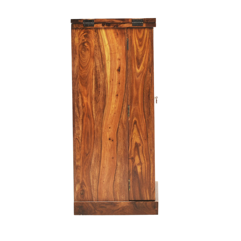 Elouise Wood Niwar Patti Design Bar Cabinet
