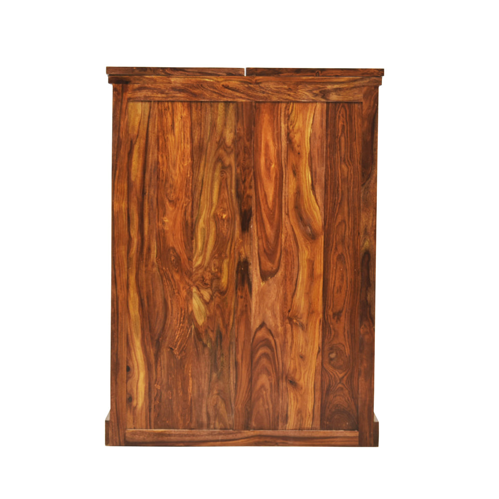 Elouise Wood Niwar Patti Design Bar Cabinet