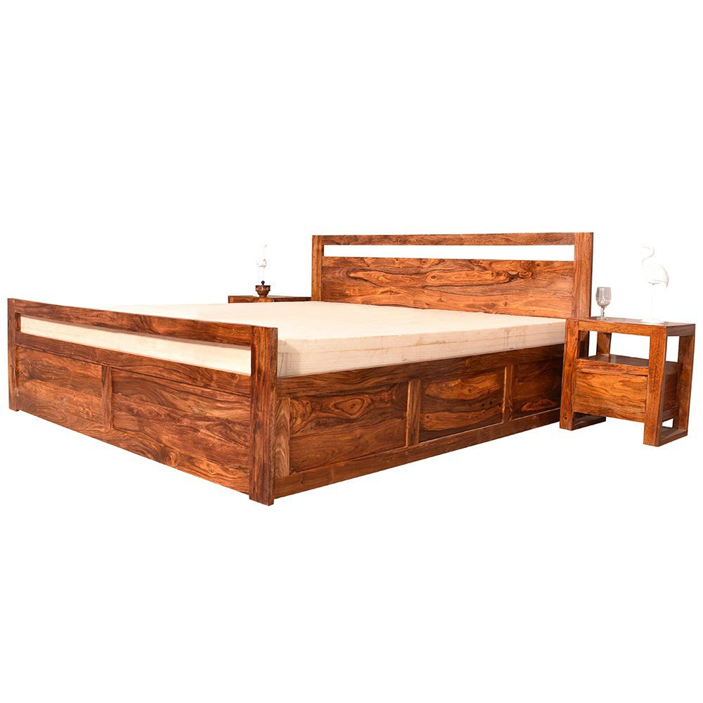 Anais Wooden Home Bed With Storage