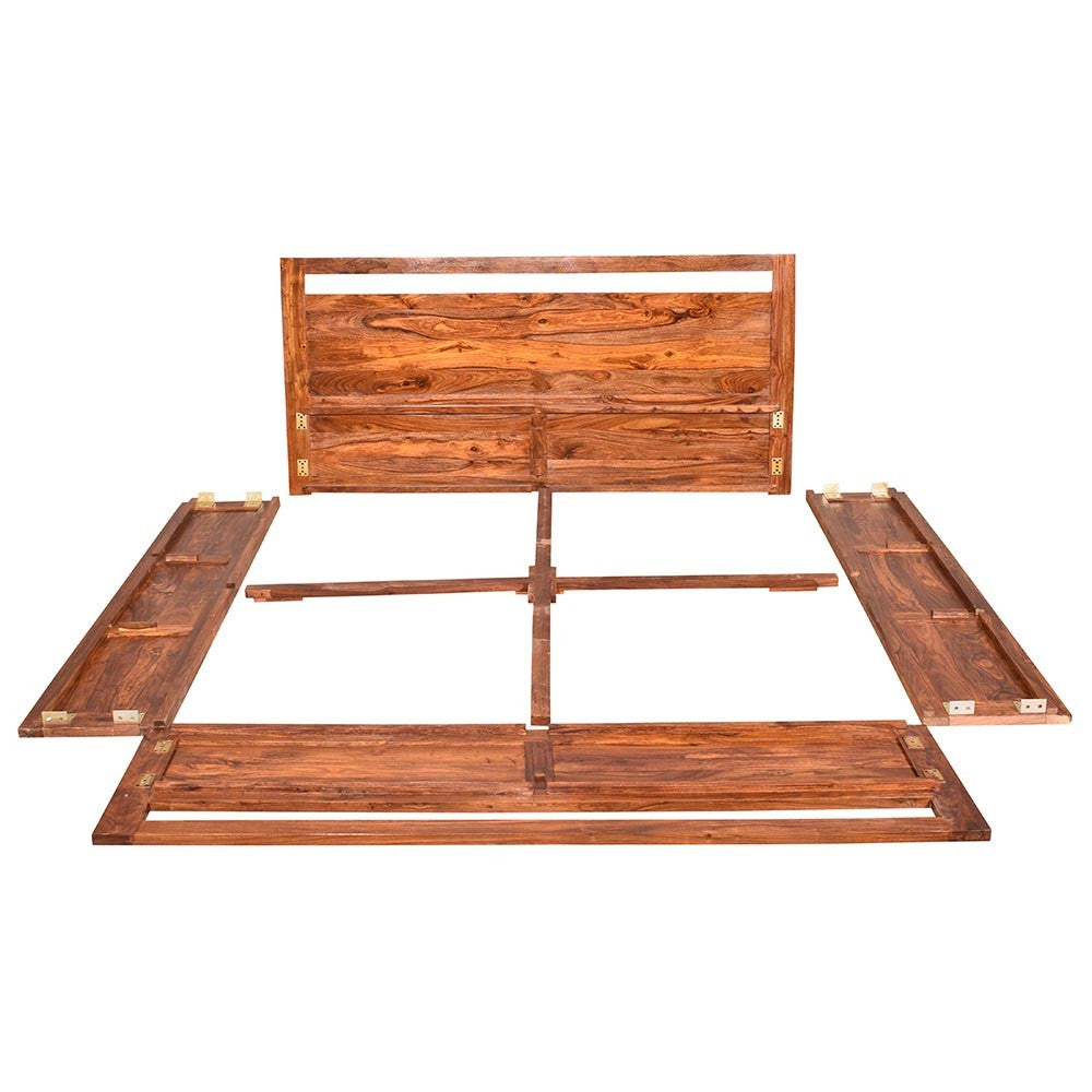 Anais Wooden Home Bed With Storage