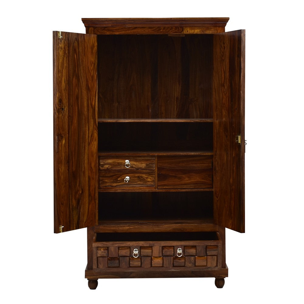 Dorothy Sheesham Wood Wardrobe