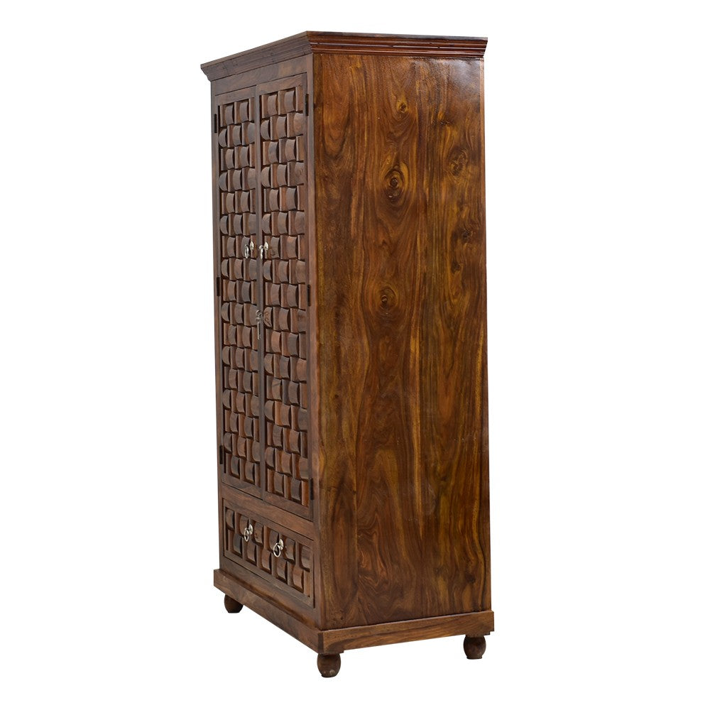 Dorothy Sheesham Wood Wardrobe