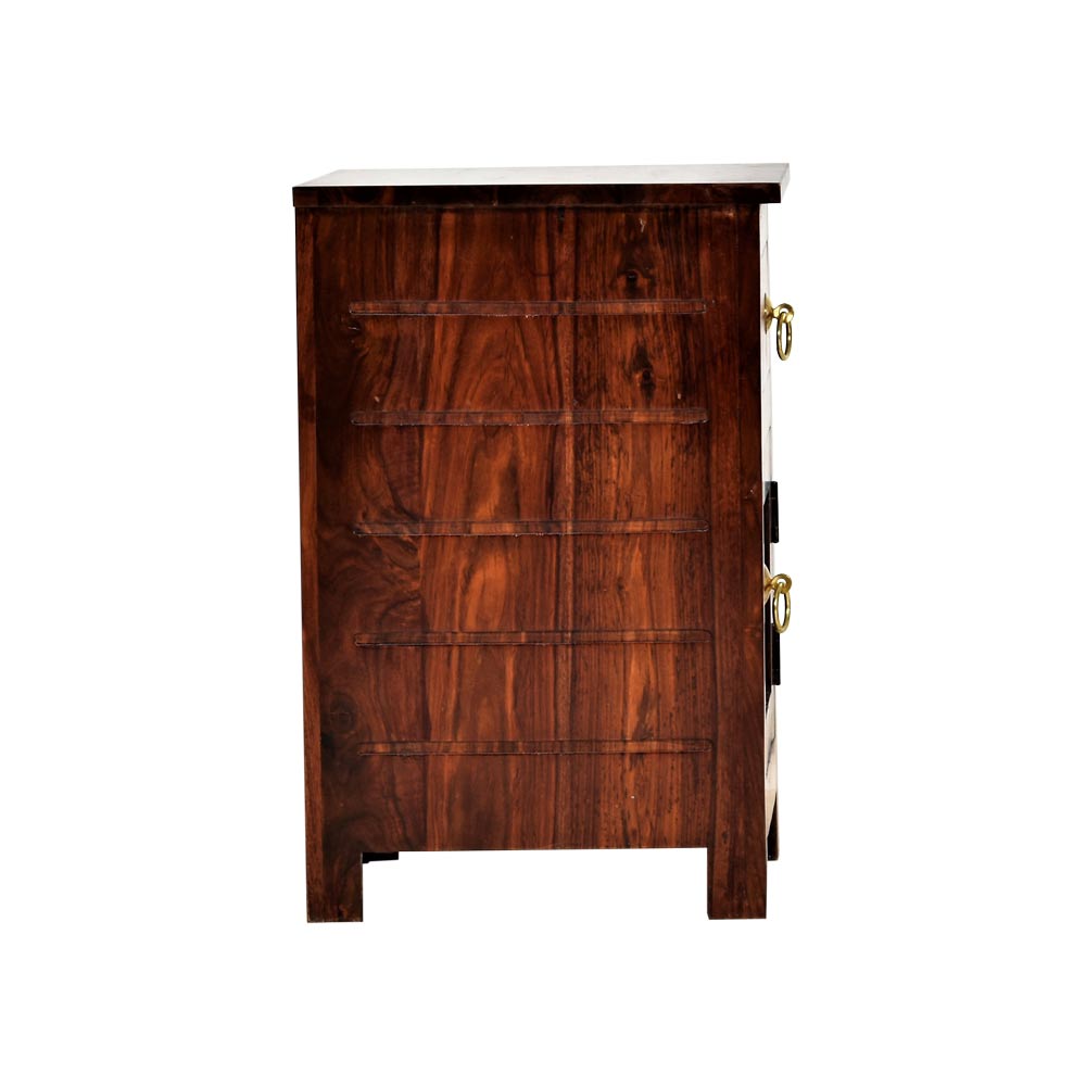 Elliot Wood Bedside Table for Bedroom