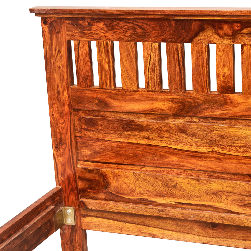 Kahlani Sheesham Wood Slatted Bed