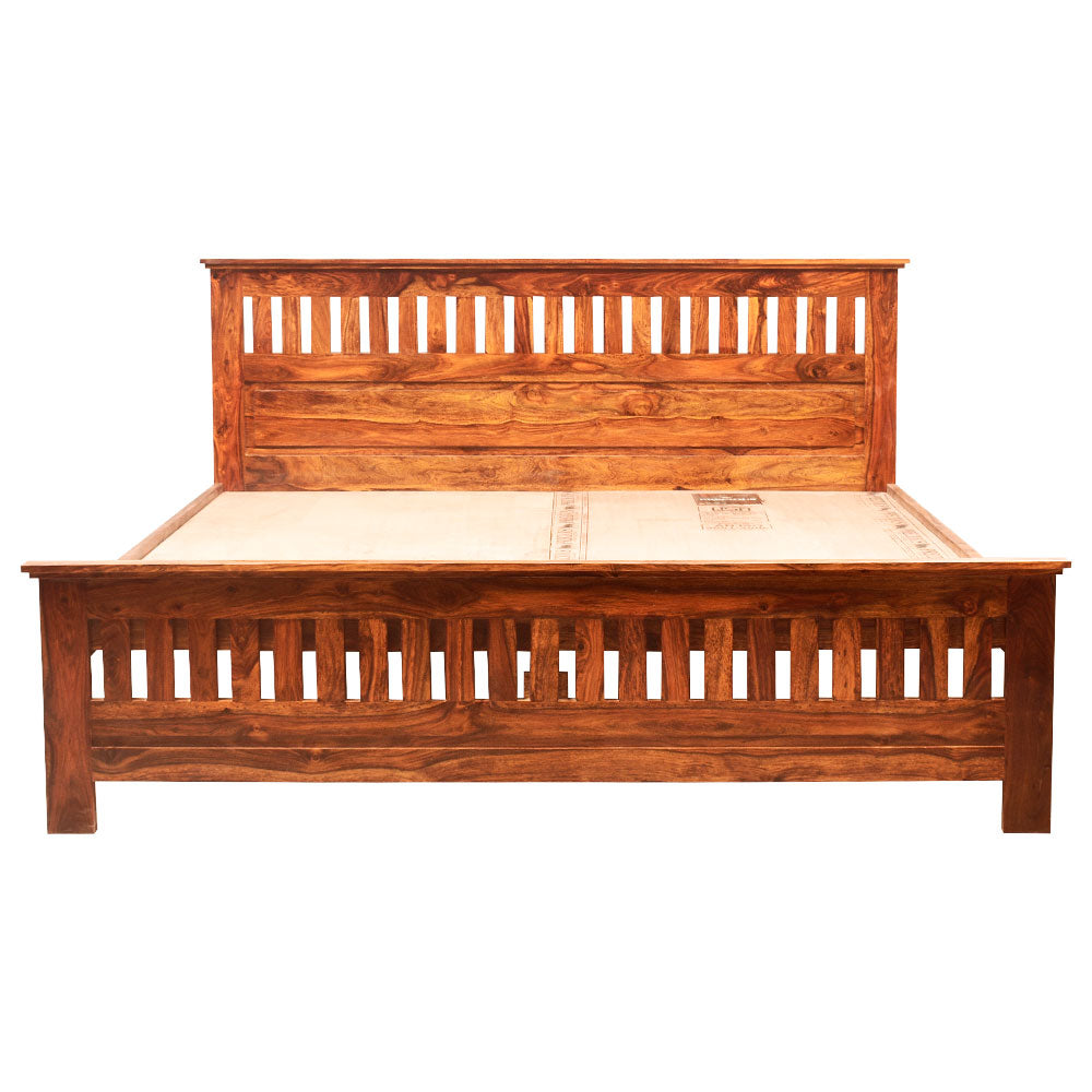 Kahlani Sheesham Wood Slatted Bed