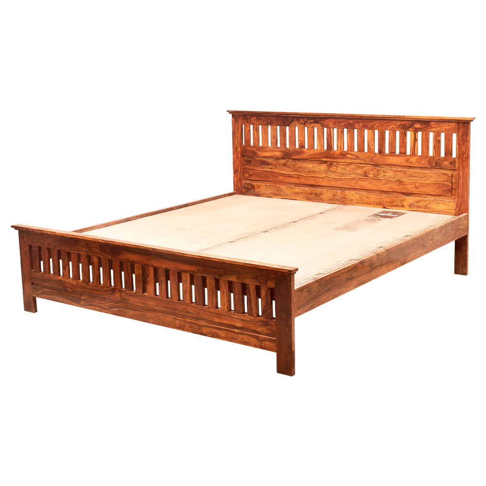 Kahlani Sheesham Wood Slatted Bed