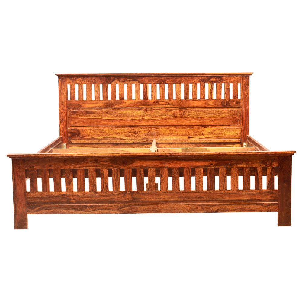 Kahlani Sheesham Wood Slatted Bed
