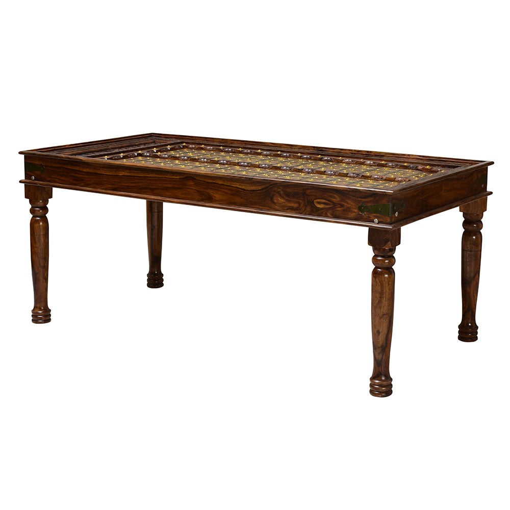 Calliope Wooden 6 Seater Dining Table