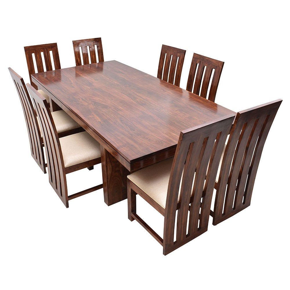 Brinley Wooden Four Chip Dining Table