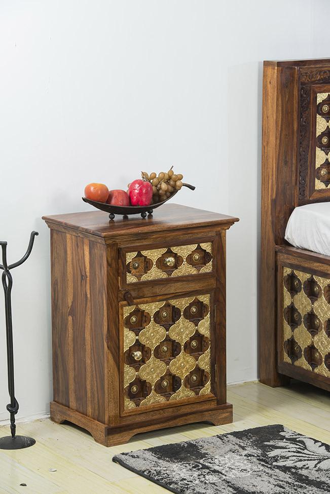 Wyatt Parish Sheesham Bed Side Table