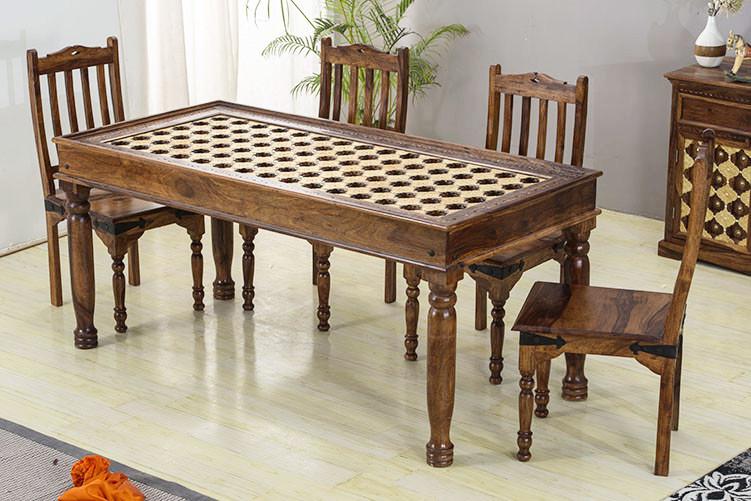Matthew Brass Dining Set A