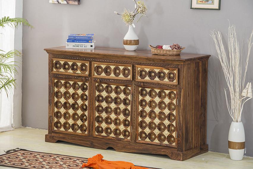 Asher Wood Brass Sideboard D
