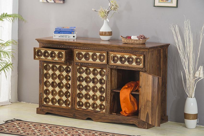 Asher Wood Brass Sideboard D