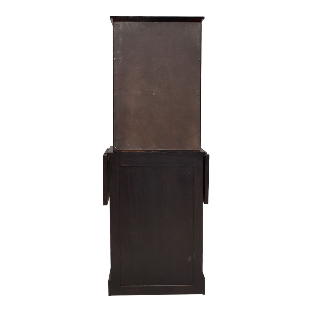 Nataly Sheesham Wood Brass Romeo Bar